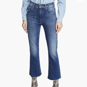 MOTHER The Hustler Ankle Fray Jean